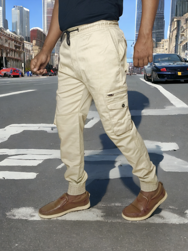 HP-488 Twill Cargo Pants- Off White