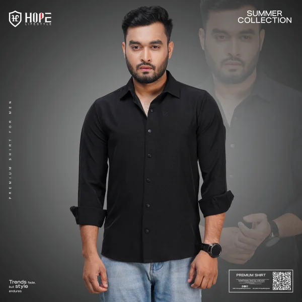 HP-816 Premium Shirt- Black
