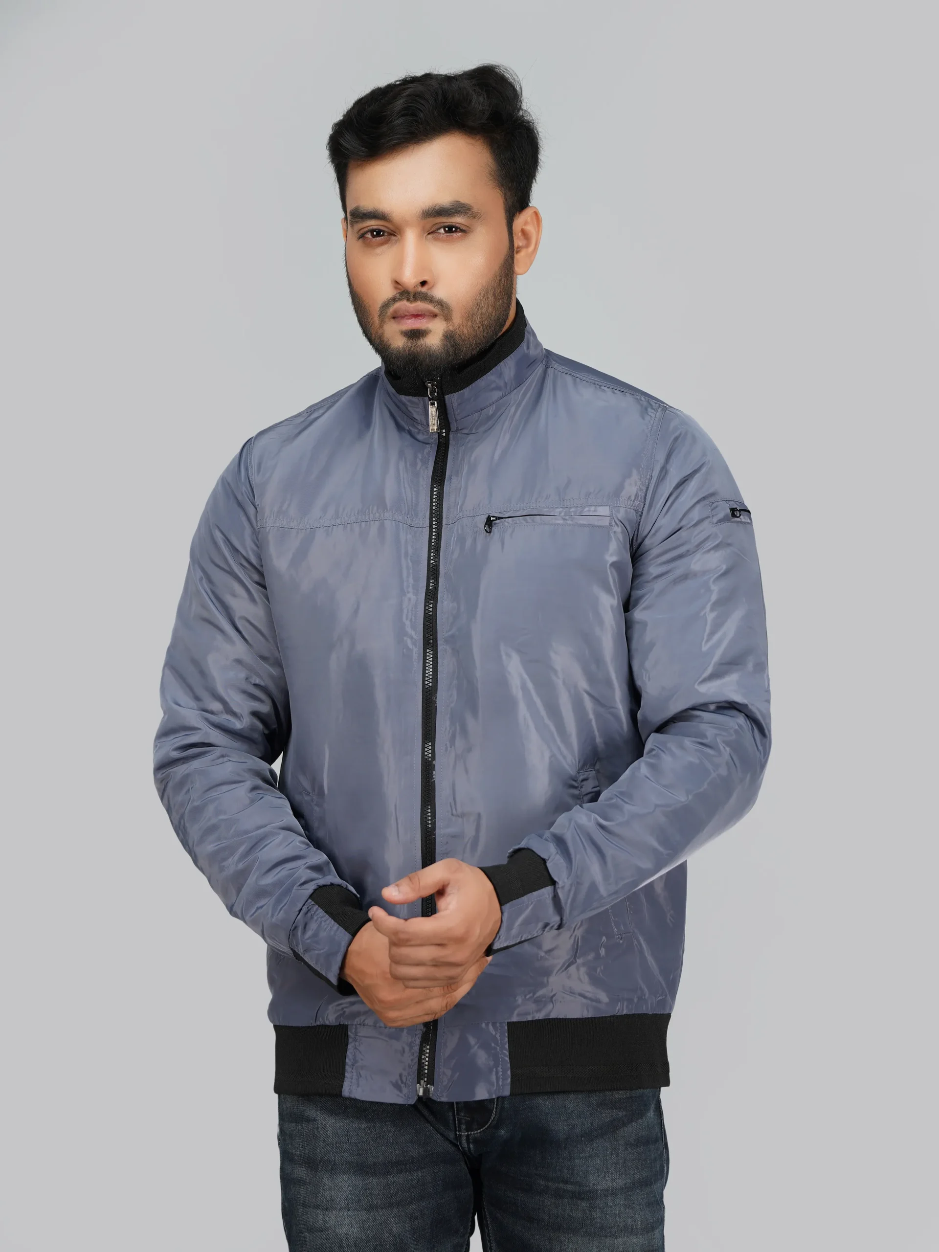 HP-630 Men's Premium Jacket- Ash