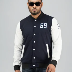 HP-629 Men's Premium University Jacket- Navy