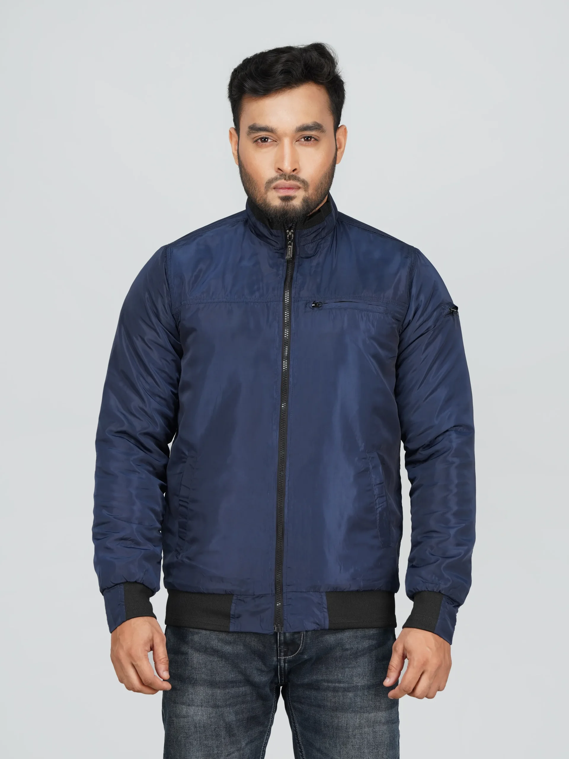 HP-630 Men's Premium Jacket- Navy Blue