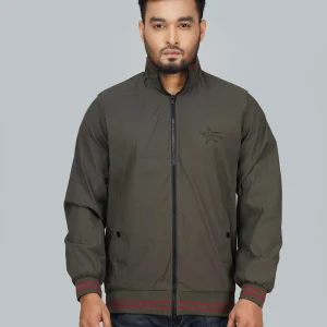 HP-612 Men's Premium jacket- Olive